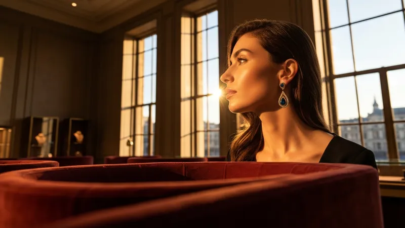 Les boucles d'oreilles, un indice de statut social