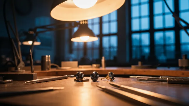 Réparer vos boucles d'oreilles saphir en or : quand et où